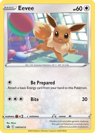 Eevee SWSH212/307 - Promo - Holofoil