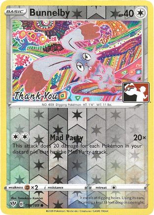 Bunnelby 150/189 - Promo - Reverse Holofoil