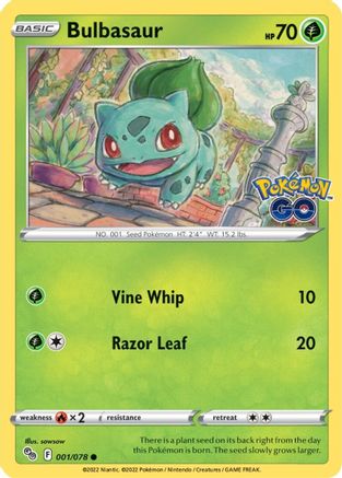 Bulbasaur 001/078/78 - Common