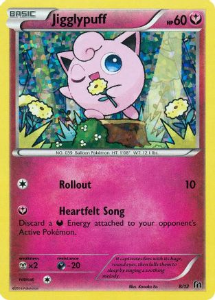 Jigglypuff 008/12/12 - Promo - Holofoil