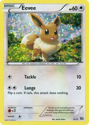 Eevee 012/12/12 - Promo - Holofoil