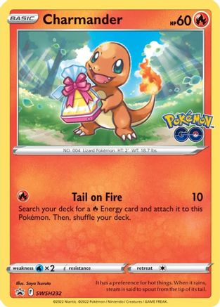 Charmander SWSH232/307 - Promo - Holofoil