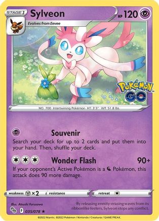 Sylveon 035/078/78 - Holo Rare - Holofoil