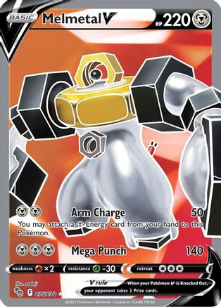 Melmetal V (Full Art) 075/078/78 - Ultra Rare - Holofoil