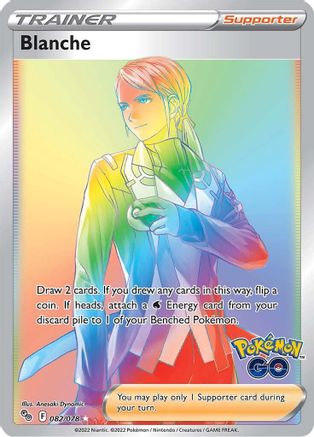 Blanche (Secret) 082/078/78 - Secret Rare - Holofoil