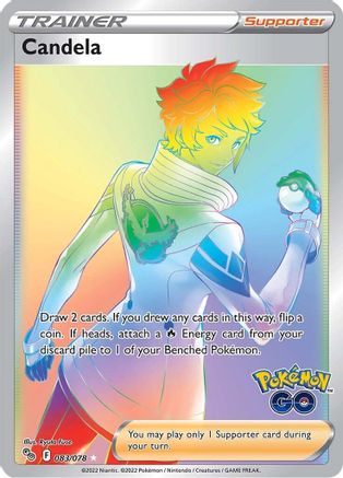Candela (Secret) 083/078/78 - Secret Rare - Holofoil