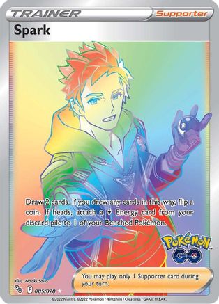 Spark (Secret) 085/078/78 - Secret Rare - Holofoil