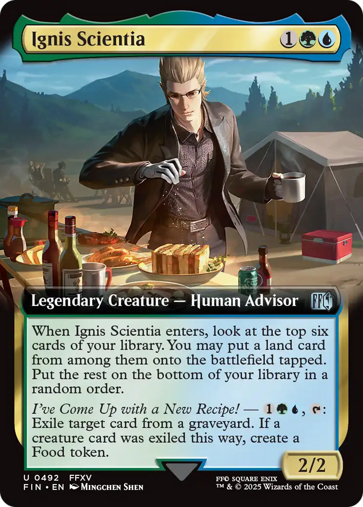 Ignis Scientia (Extended Art) (FIN-492) - FINAL FANTASY