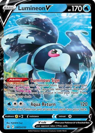 Lumineon V SWSH250/307 - Promo - Holofoil