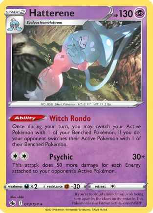 Hatterene 073/198 - Rare