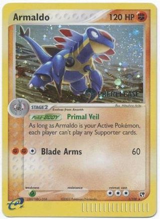 Armaldo 001/100 - Promo - Holofoil