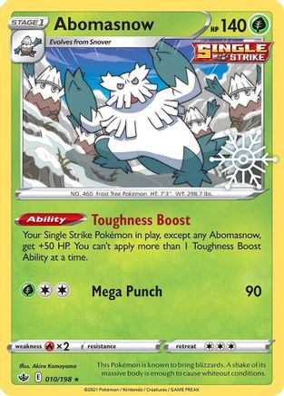 Abomasnow 010/198 - Promo - Holofoil