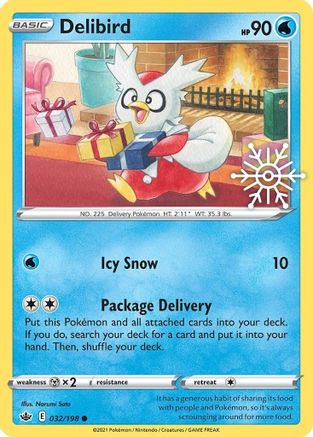 Delibird 032/198 - Promo - Holofoil