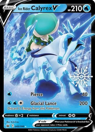 Ice Rider Calyrex V 045/198 - Promo - Holofoil