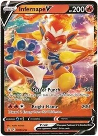 Infernape V SWSH252/307 - Promo - Holofoil