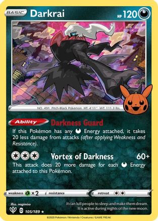 Darkrai 105/189 - Promo - Holofoil
