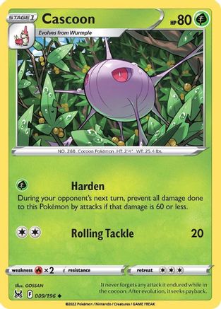 Cascoon 009/196/196 - Uncommon