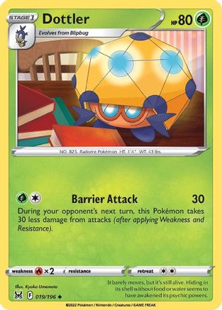 Dottler 019/196/196 - Uncommon