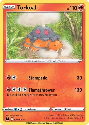 Torkoal 023/196/196 - Uncommon
