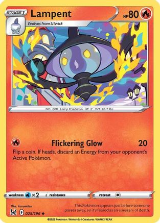 Lampent 025/196/196 - Uncommon