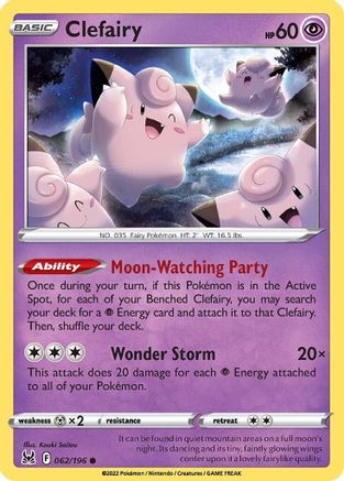 Clefairy 062/196/196 - Common
