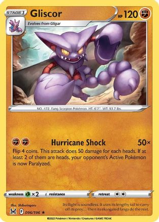 Gliscor 096/196/196 - Rare