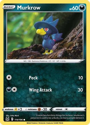 Murkrow 114/196/196 - Common