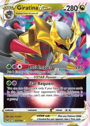 Giratina VSTAR 131/196/196 - Ultra Rare - Holofoil