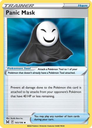 Panic Mask 165/196/196 - Uncommon
