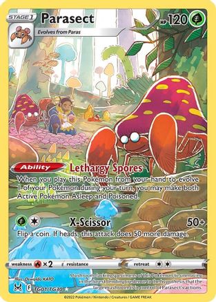 Parasect TG01/TG30/30 - Ultra Rare - Holofoil