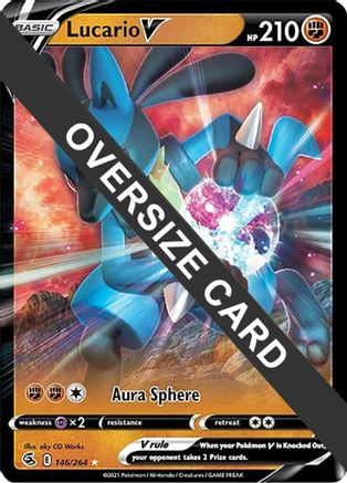 Lucario V 146/264 - Ultra Rare - Holofoil