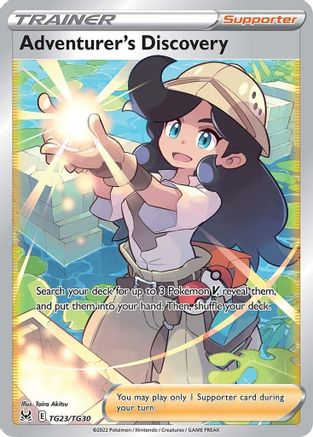 Adventurer's Discovery TG23/TG30/30 - Ultra Rare - Holofoil