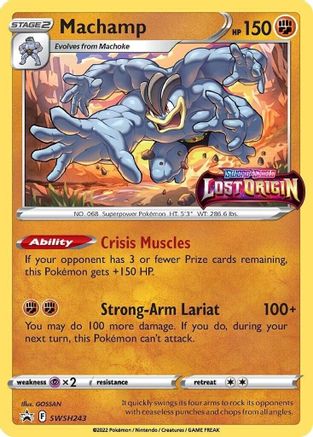 Machamp SWSH243/307 - Promo - Holofoil
