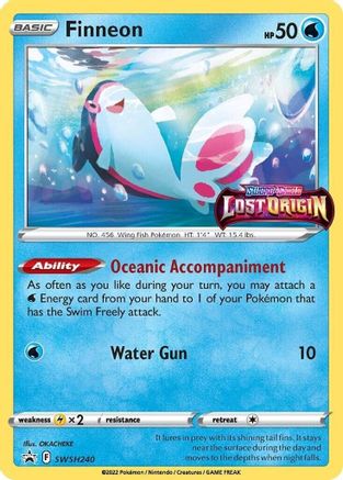 Finneon SWSH240/307 - Promo - Holofoil