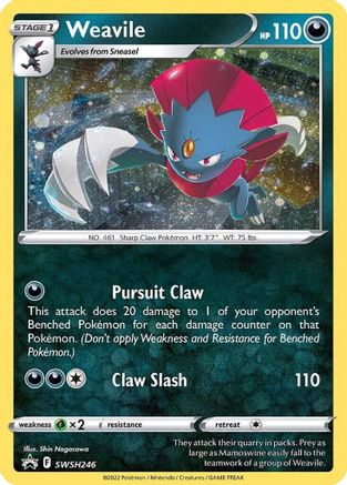 Weavile SWSH246/307 - Promo - Holofoil