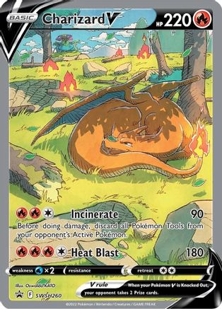 Charizard V SWSH260/307 - Promo - Holofoil