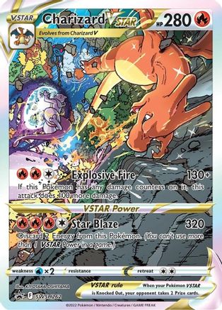 Charizard VSTAR SWSH262/307 - Promo - Holofoil