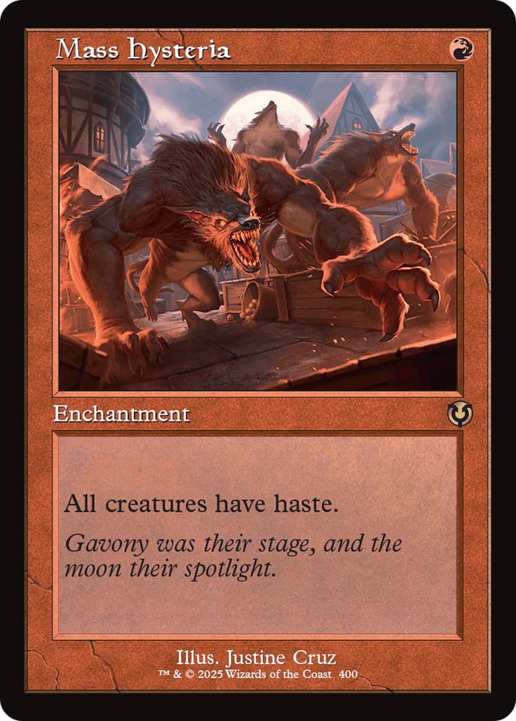 Mass Hysteria (Retro Frame) (-400) - Innistrad Remastered Foil
