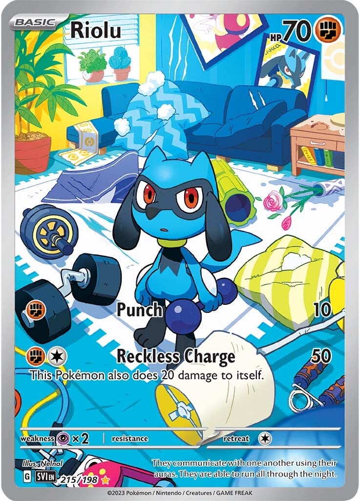 Riolu 215/198 - Illustration Rare - Holofoil