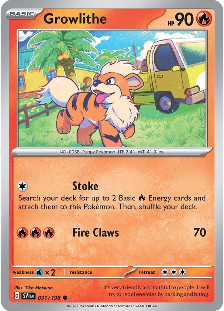 Growlithe 031/198 - Common