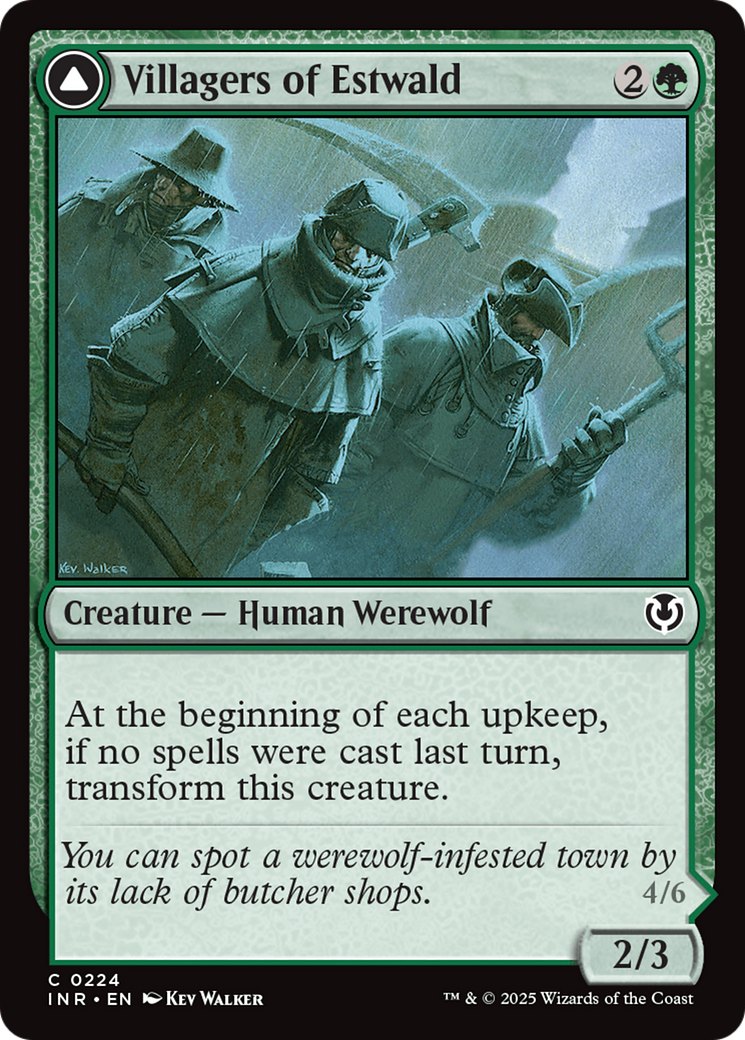 Villagers of Estwald (-224) - Innistrad Remastered Foil