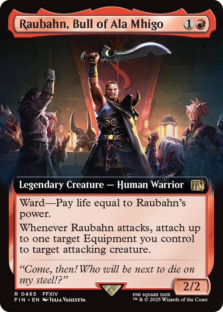 Raubahn, Bull of Ala Mhigo (Extended Art) (FIN-465) - FINAL FANTASY