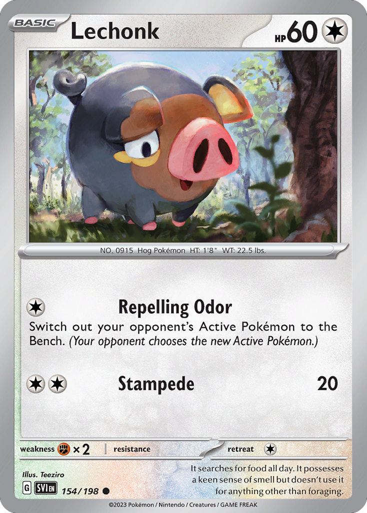 Lechonk 154/198 - Promo - Holofoil