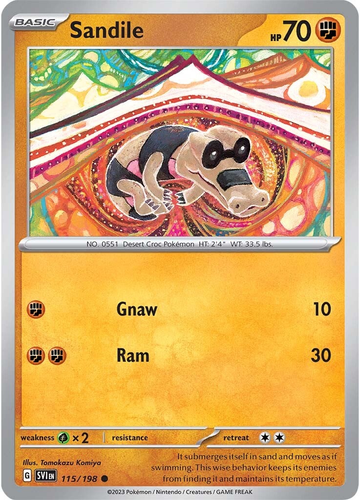 Sandile 115/198 - Common
