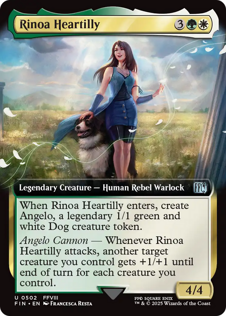 Rinoa Heartilly (Extended Art) (FIN-502) - FINAL FANTASY Foil