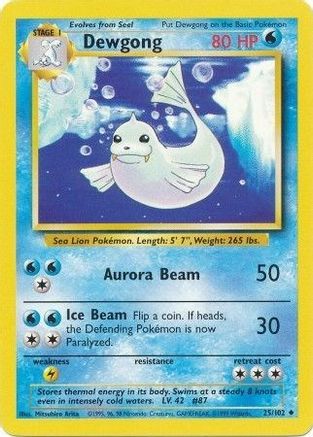 Dewgong 025/102/102 - Uncommon