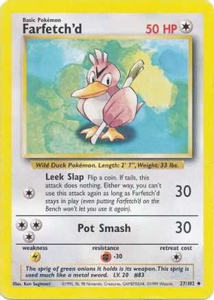 Farfetch'd 027/102/102 - Uncommon