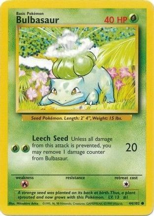 Bulbasaur 044/102/102 - Common