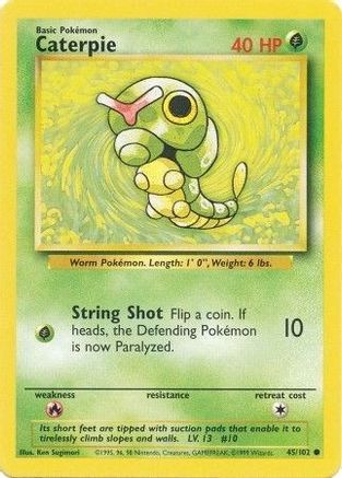 Caterpie 045/102/102 - Common