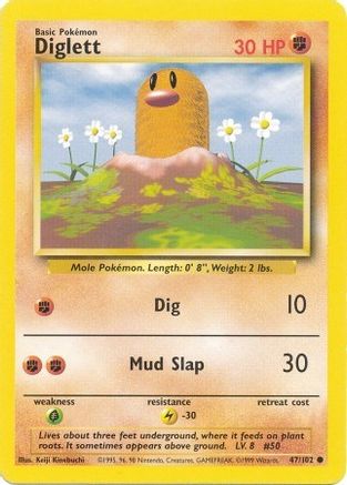Diglett 047/102/102 - Common